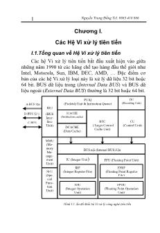 Giáo trình Hệ thống vi xử lý tiên tiến
