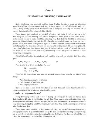 Giáo trình Hóa học phân tích định lượng (Phần 2)