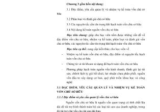 Giáo trình Kế toán tài chính II (Phần 2)