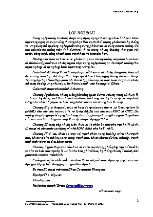 Giáo trình Kỹ thuật vi xử lý