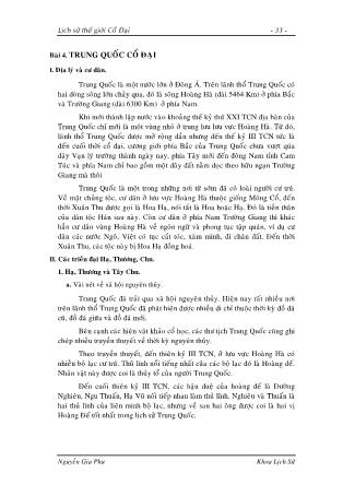 Giáo trình Lịch sử thế giới cổ đại (Phần 2)