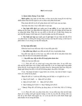 Giáo trình Lôgíc hình thức (Phần 2)