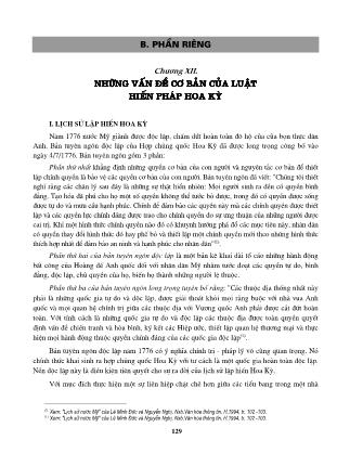 Giáo trình Luật hiến pháp nước ngoài (Phần 2)