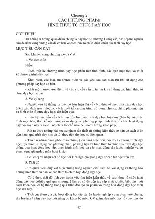 Giáo trình Lý luận dạy học (Phần 2)