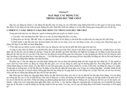 Giáo trình Lý luận và phương pháp thể dục thể thao (Phần 2)