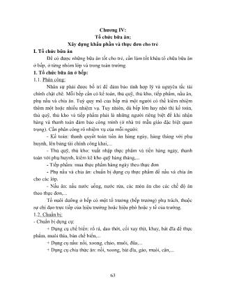 Giáo trình môn Dinh dưỡng trẻ em (Phần 1)