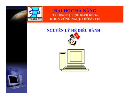 Giáo trình môn Nguyên lý hệ điều hành - Chương 1: Mở đầu