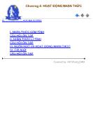 Giáo trình môn Tâm lí học đại cương (Phần 2)