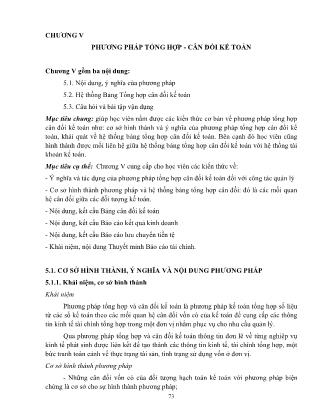 Giáo trình Nguyên lý kế toán (Phần 2)