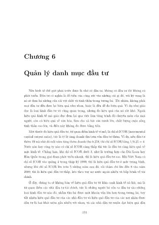 Giáo trình Nhập môn toán tài chính (Phần 2)