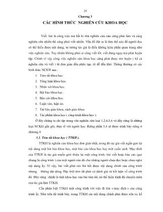 Giáo trình Phương pháp nghiên cứu khoa học (Phần 2)