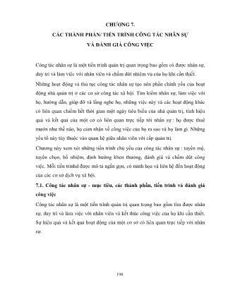 Giáo trình Quản trị công tác xã hội (Phần 2)