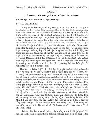 Giáo trình Quản trị ngành Công tác xã hội (Phần 2)