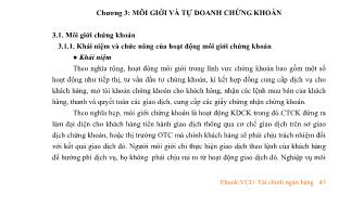 Giáo trình Tài chính ngân hàng (Phần 2)