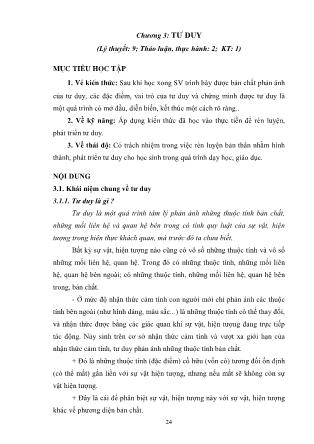 Giáo trình Tâm lý học nhận thức (Phần 2)