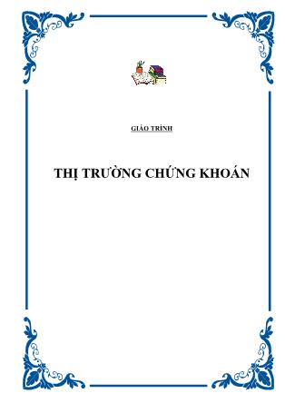 Giáo trình Thị trường chứng khoán (Bản đẹp)