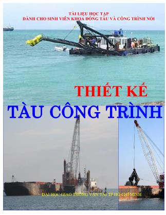 Giáo trình Thiết kế tàu công trình