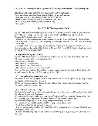 Giáo trình Tổ chức hoạt động giáo dục (Phần 2)