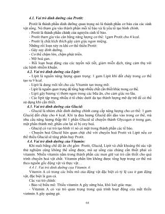 Giáo trình Vệ sinh phòng bệnh và dinh dưỡng (Phần 2)