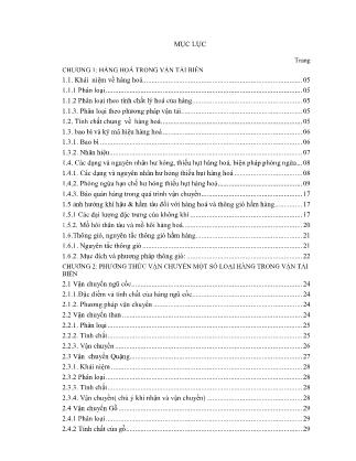 Giáo trình Xếp dỡ hoàn chỉnh