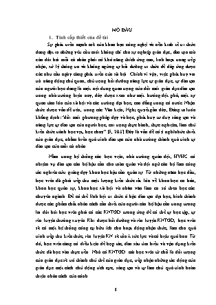 Luận văn Bồi dưỡng kỹ năng giáo dục cho học viên đào tạo sỹ quan cấp phân đội trình độ đại học ở Học viện Hậu cần hiện nay