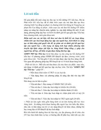 Phương pháp dạy học sinh khuyết tật hòa nhập (Phần 1)