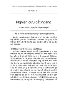 Phương pháp nghiên cứu khoa học cơ bản dành cho bác sĩ lâm sàng (Phần 2)