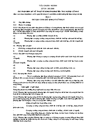 Quy phạm giám sát kỹ thuật và đóng phương tiện thuỷ nội địa cỡ nhỏ