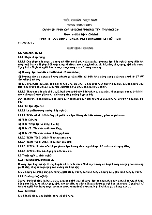 Quy phạm phân cấp và đóng phương tiện thuỷ nội địa - Phần 1: Quy định chung