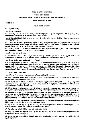 Quy phạm phân cấp và đóng phương tiện thủy nội địa - Phần 4: Trang bị điện