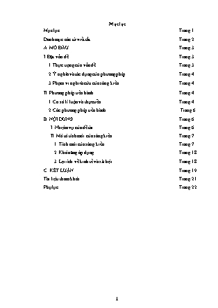Sáng kiến kinh nghiệm Hướng dẫn học sinh tìm hiểu và viết báo cáo về vấn đề ô nhiễm môi trường