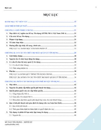 Sổ tay tín dụng ngân hàng (Bản đẹp)