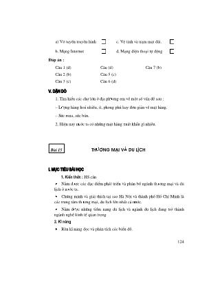 Thiết kế bài giảng Đại lý 9 - Tập 1 (Phần 2)