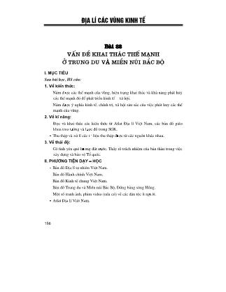 Thiết kế bài giảng Địa lý 12 - Tập 2 (Phần 2)