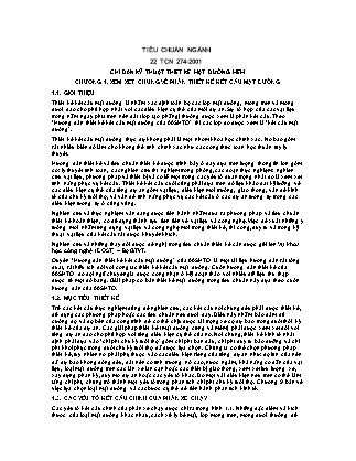 Tiêu chuẩn ngành Chỉ dẫn kỹ thuật thiết kế mặt đường mềm