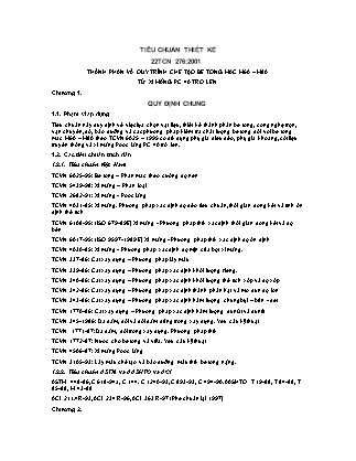 Tiêu chuẩn ngành Thành phần và quy trình chế tạo bê tông mác M60 – M80 từ xi măng PC 40 trở lên