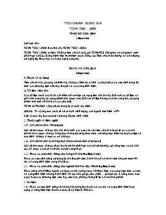 Tiêu chuẩn quốc gia Phao áo cứu sinh