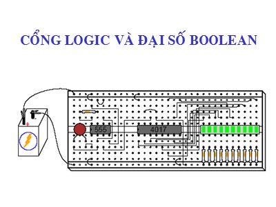 Bài giảng Kỹ thuật số - Bài: Cổng logic và đại số Boolean