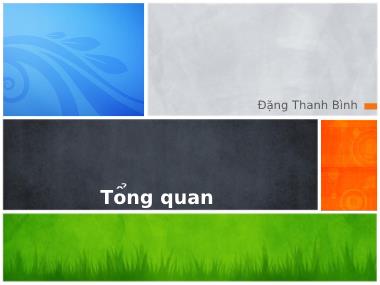Bài giảng Quản trị Linux - Chương 1: Tổng quan - Đặng Thanh Bình