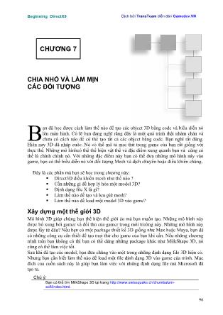 Beginning DirectX9 (Phần 2)