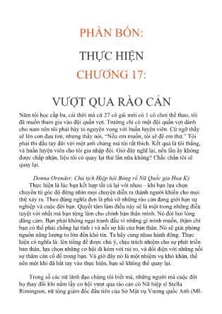Cách người phụ nữ xuất chúng lãnh đạo (Phần 2)