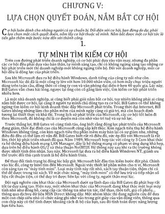 Chiêu bài quản lý vàng của Bill Gates (Phần 2)