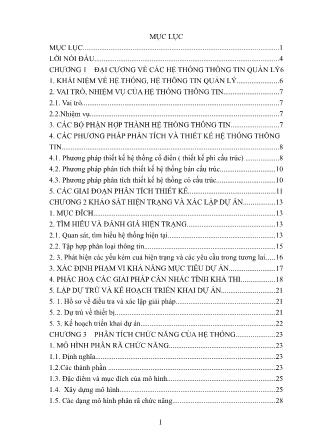 Giáo trình Hệ thống thông tin quản lý (Bản đẹp)