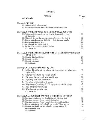 Giáo trình môn Xây dựng cầu