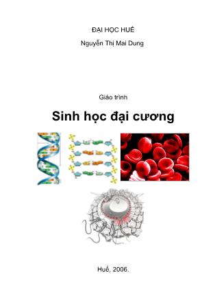 Giáo trình Sinh học đại cương (Bản đẹp)