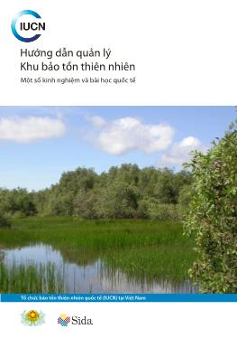 Hướng dẫn quản lý Khu bảo tồn thiên nhiên