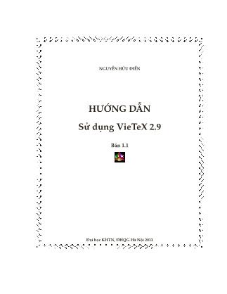 Hướng dẫn sử dụng VieTex 2.9