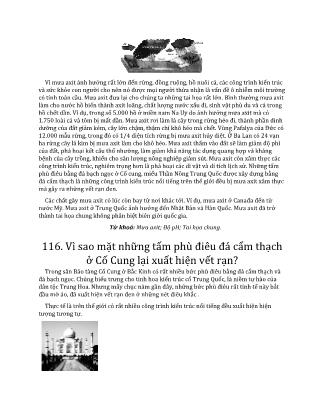 Mười vạn câu hỏi vì sao? - Khoa học môi trường (Phần 2)