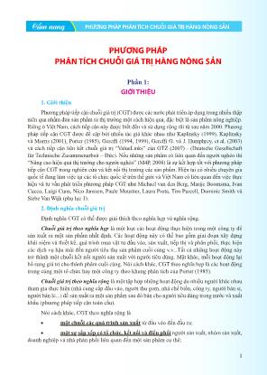 Phương pháp phân tích chuỗi giá trị