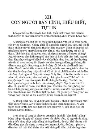 Tâm linh và suy nghĩ (Phần 2)